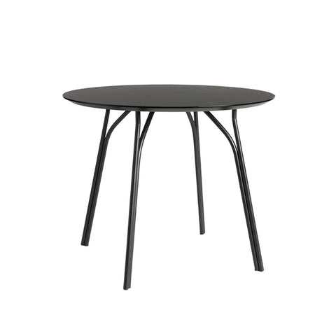 Metal dining table