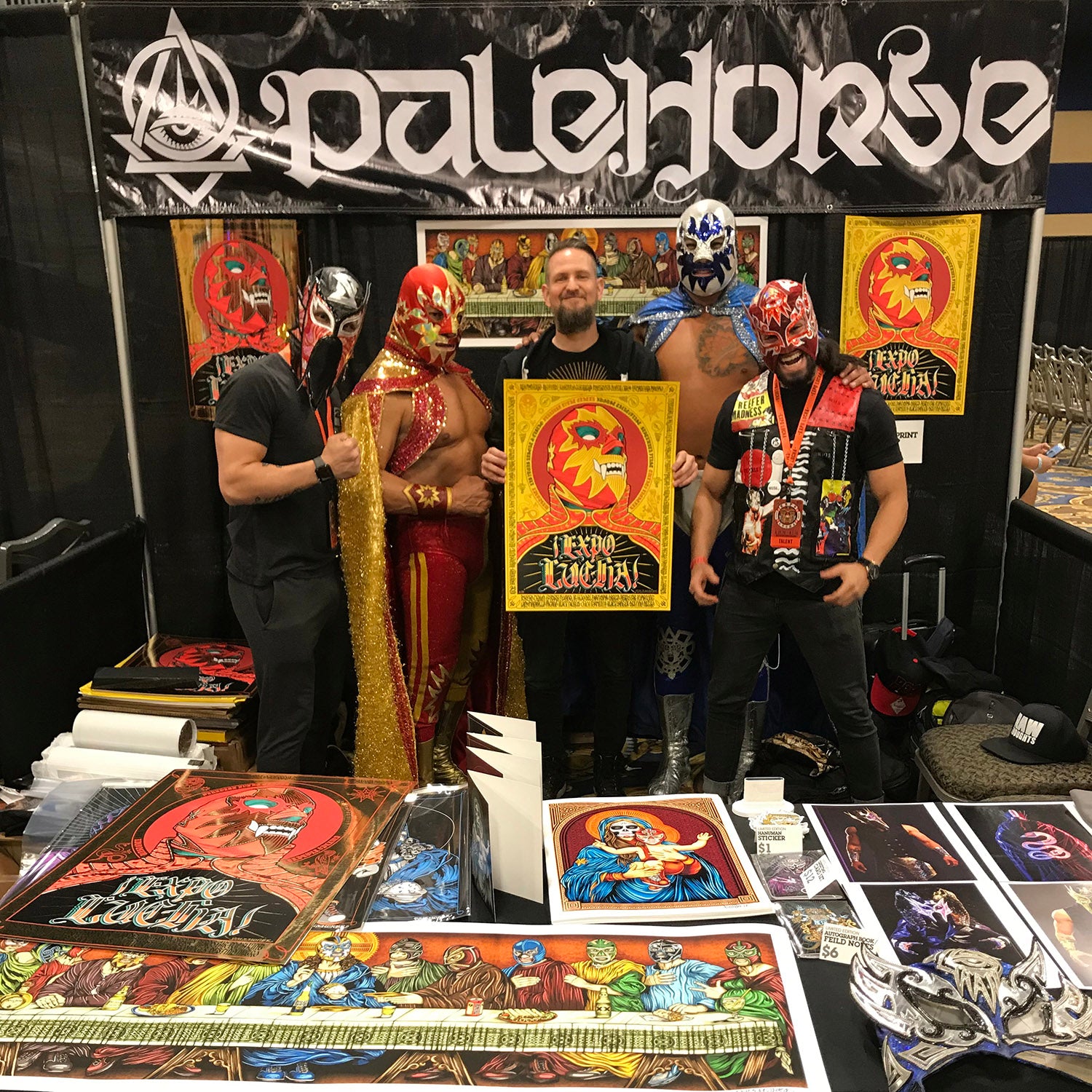 Expo Lucha Main Edition Screenprint Palehorse / Seekers of the Eternal