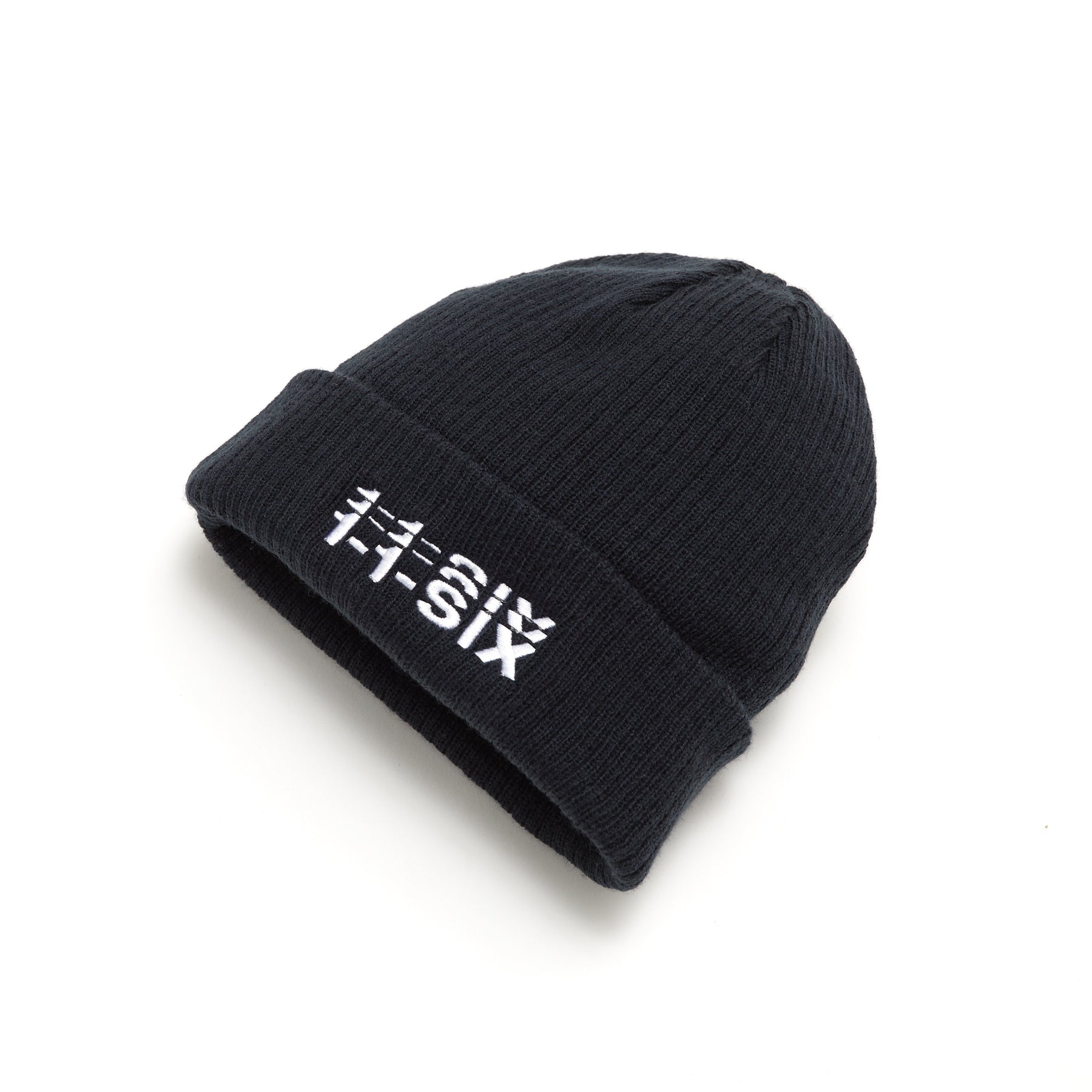 black and white champion beanie