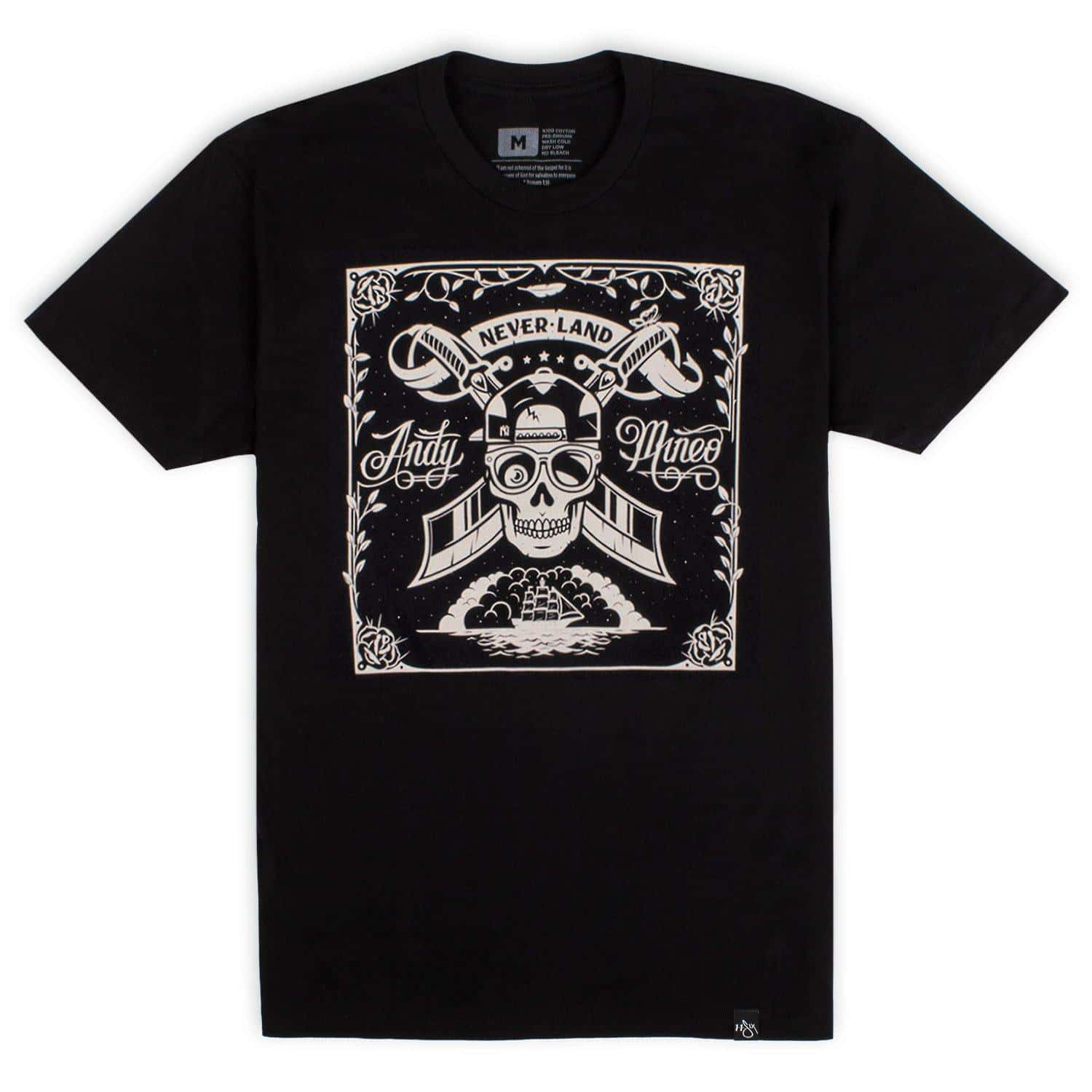 Reach Records Andy Mineo 'Never Land Skull' T-Shirt | Reach Records ...