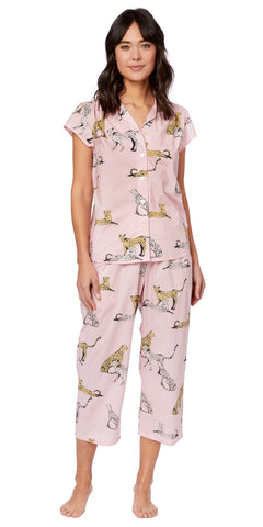 Cat Fun Capri Pajama Set