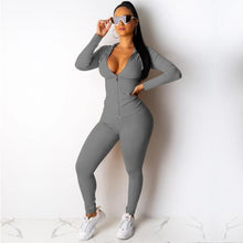 Load image into Gallery viewer, Fashion Two Piece Set Jogging Femme Zipper Top + Pants Suit Sportwear Tracksuit Women Winter Outfits 2xl Matching Sets
