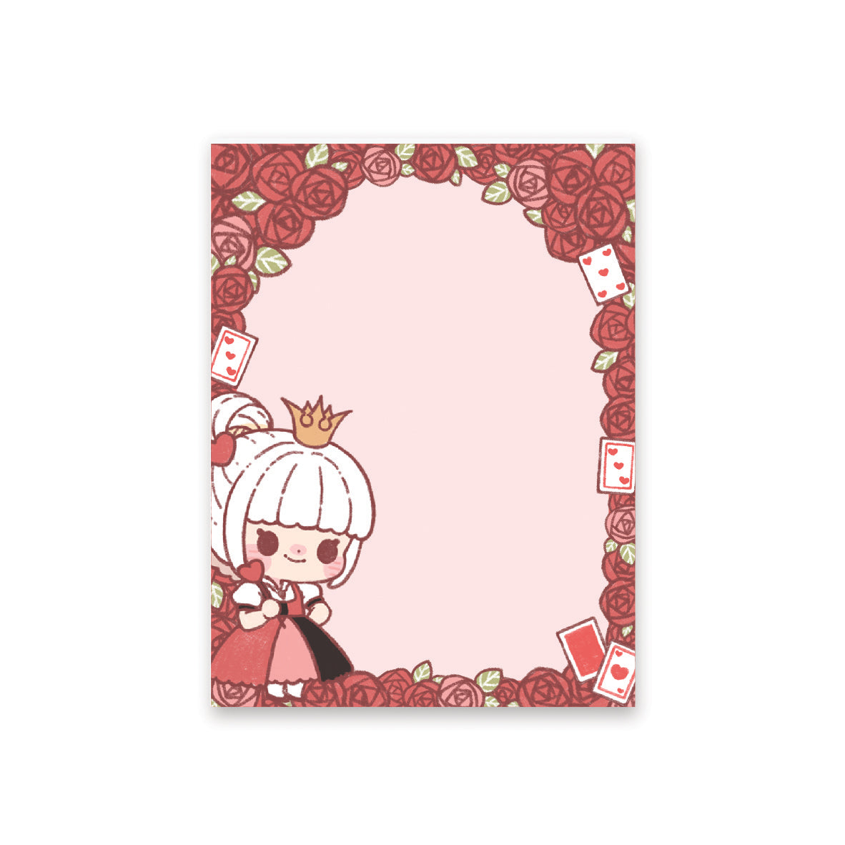  Lovely Red Queen Notepad