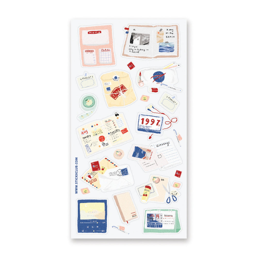 Cutie Stationery Stickers