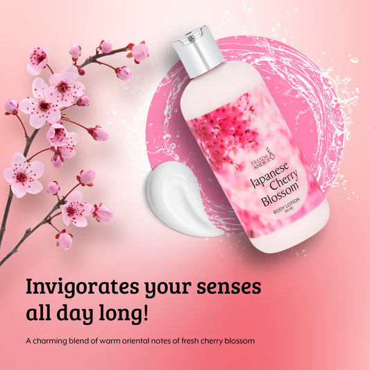 Japanese Cherry Blossom Fragrance Body Mist in 8oz Spray Bottle – Freida &  Joe