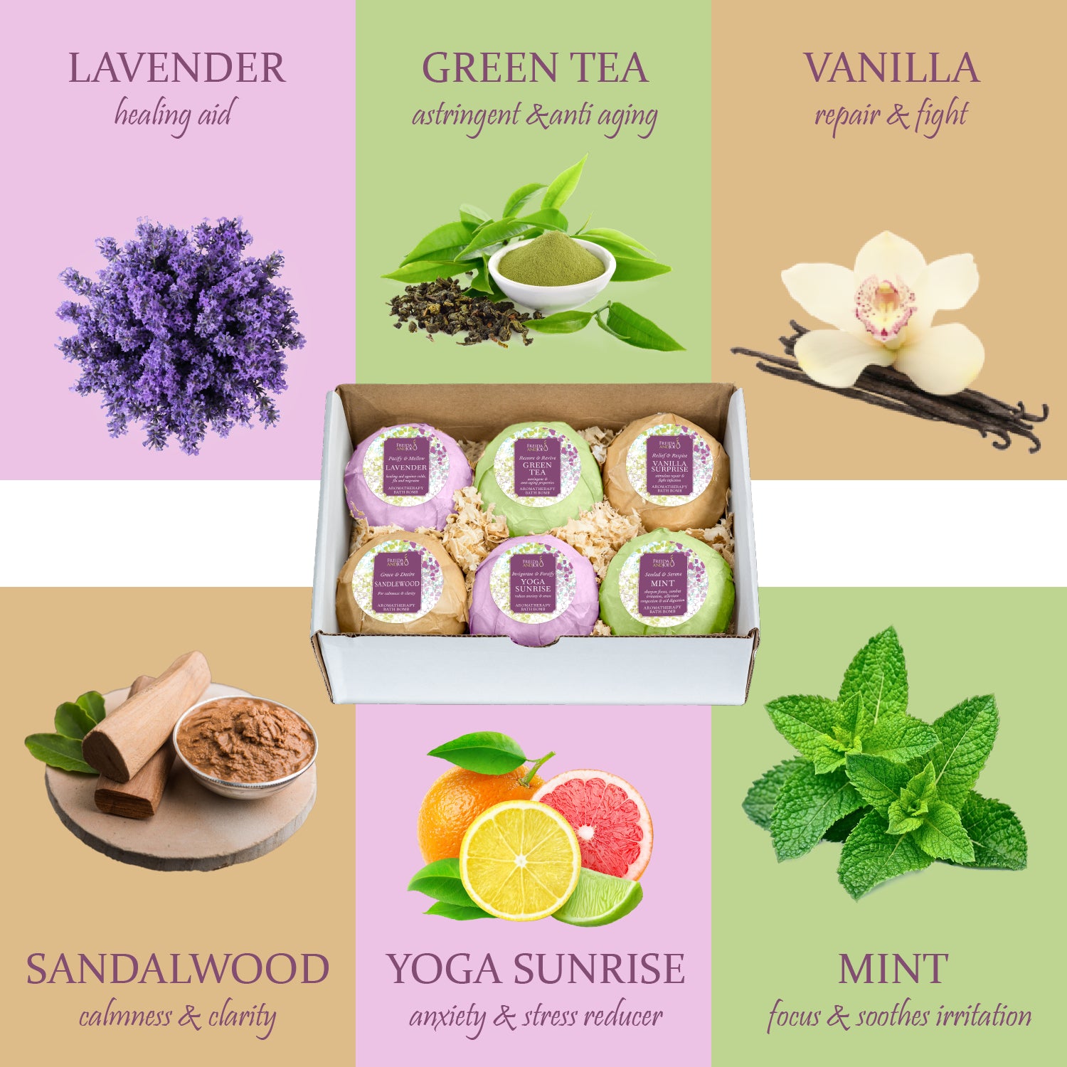 aromatherapy bath bombs