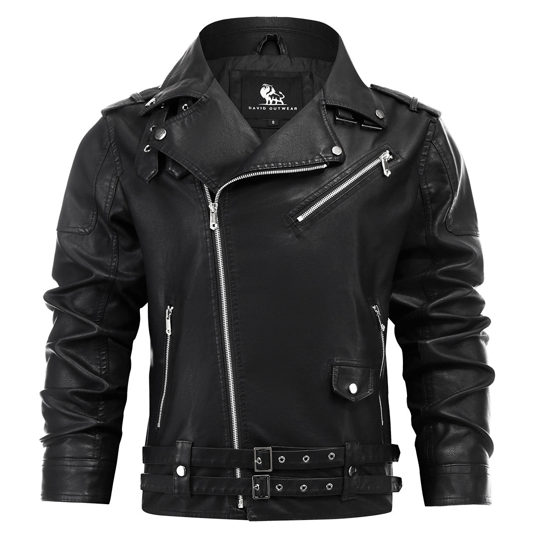 Engine Leather Jacket – David Outwear