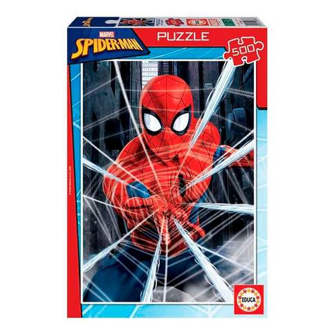 comprar puzzle spiderman 500 piezas clementoni