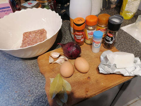 preparation paté epice