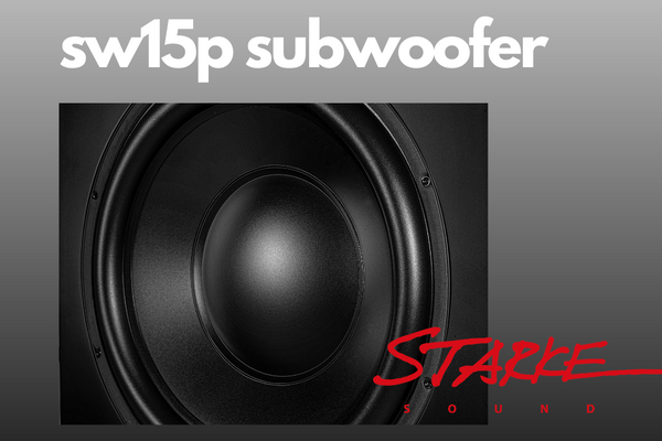 starke sound sw15p home theater subwoofer