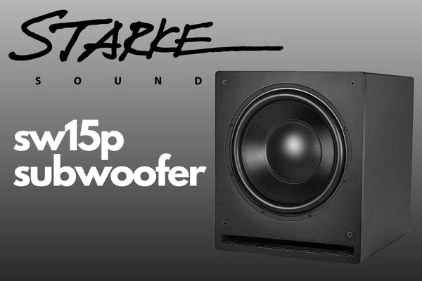 starke sound sw15p home theater subwoofer