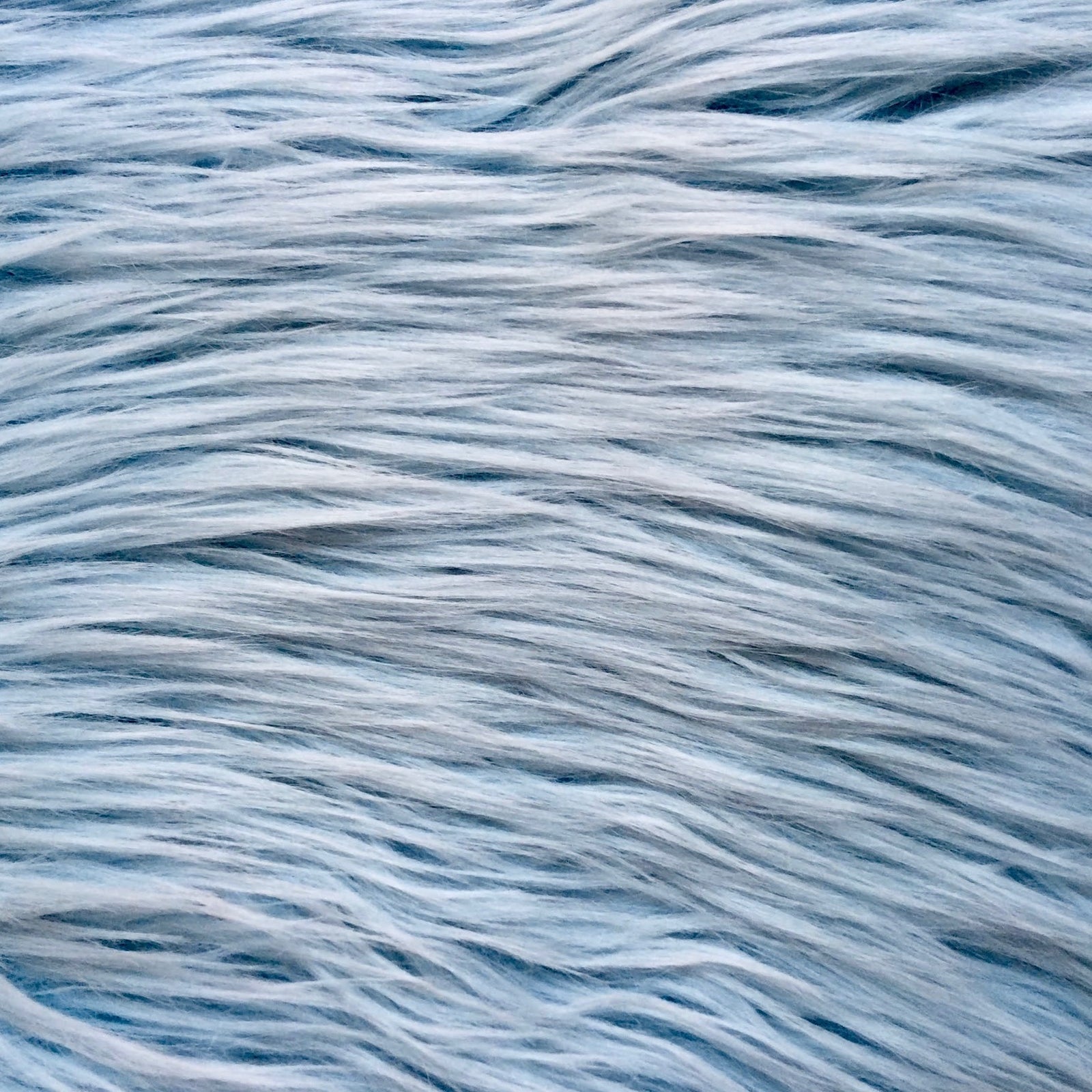 Eden AQUA BLUE Shaggy Long Pile Soft Faux Fur Fabric for Fursuit, Cosp -  New Fabrics Daily