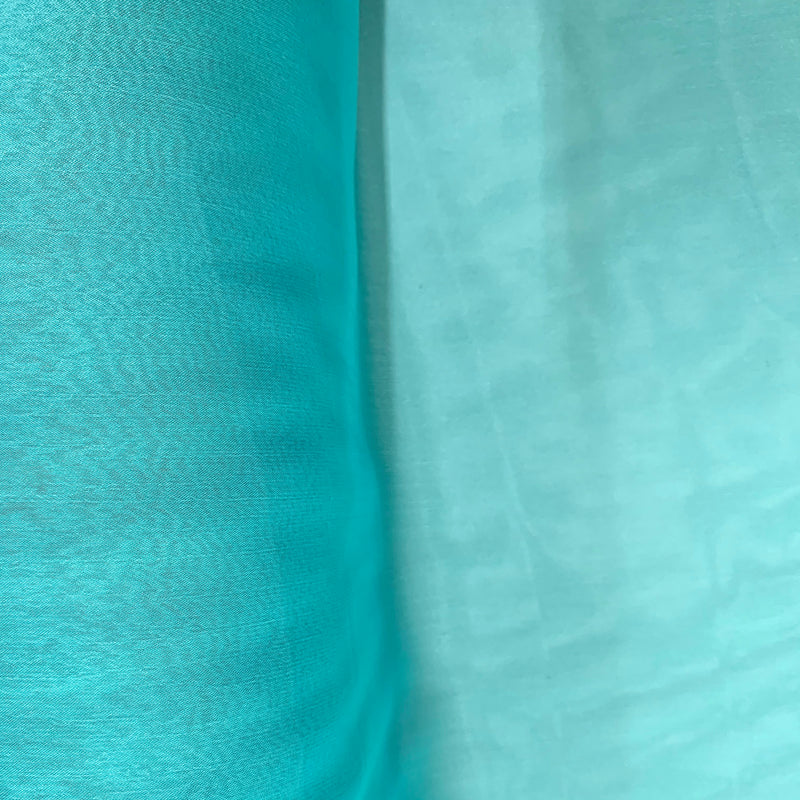 Jolene ECRU Polyester Two-Tone Chiffon Fabric by the Yard - New