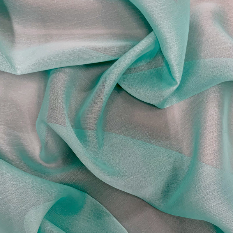 Jolene ECRU Polyester Two-Tone Chiffon Fabric by the Yard - New Fabrics  Daily