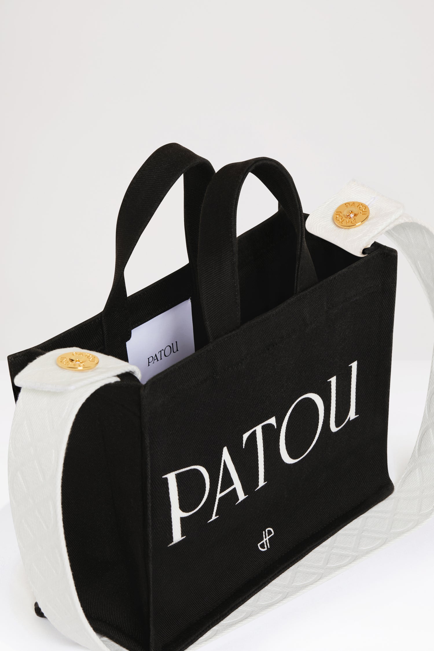 新品未使用】PATOU オーガニックコットン キャンパス スモールトート