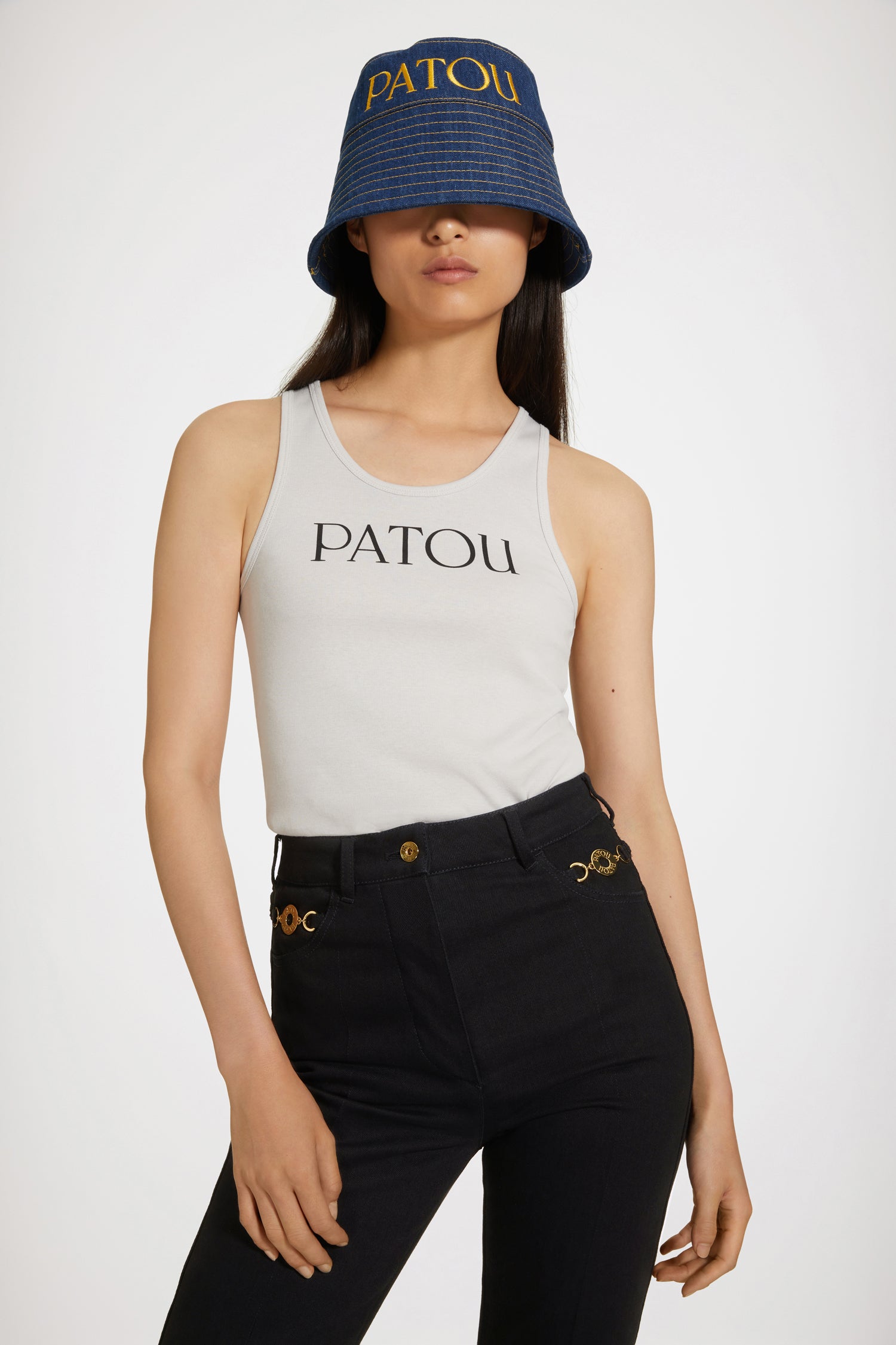 Patou | オーガニックコットンデニム製 パトゥ バケットハット