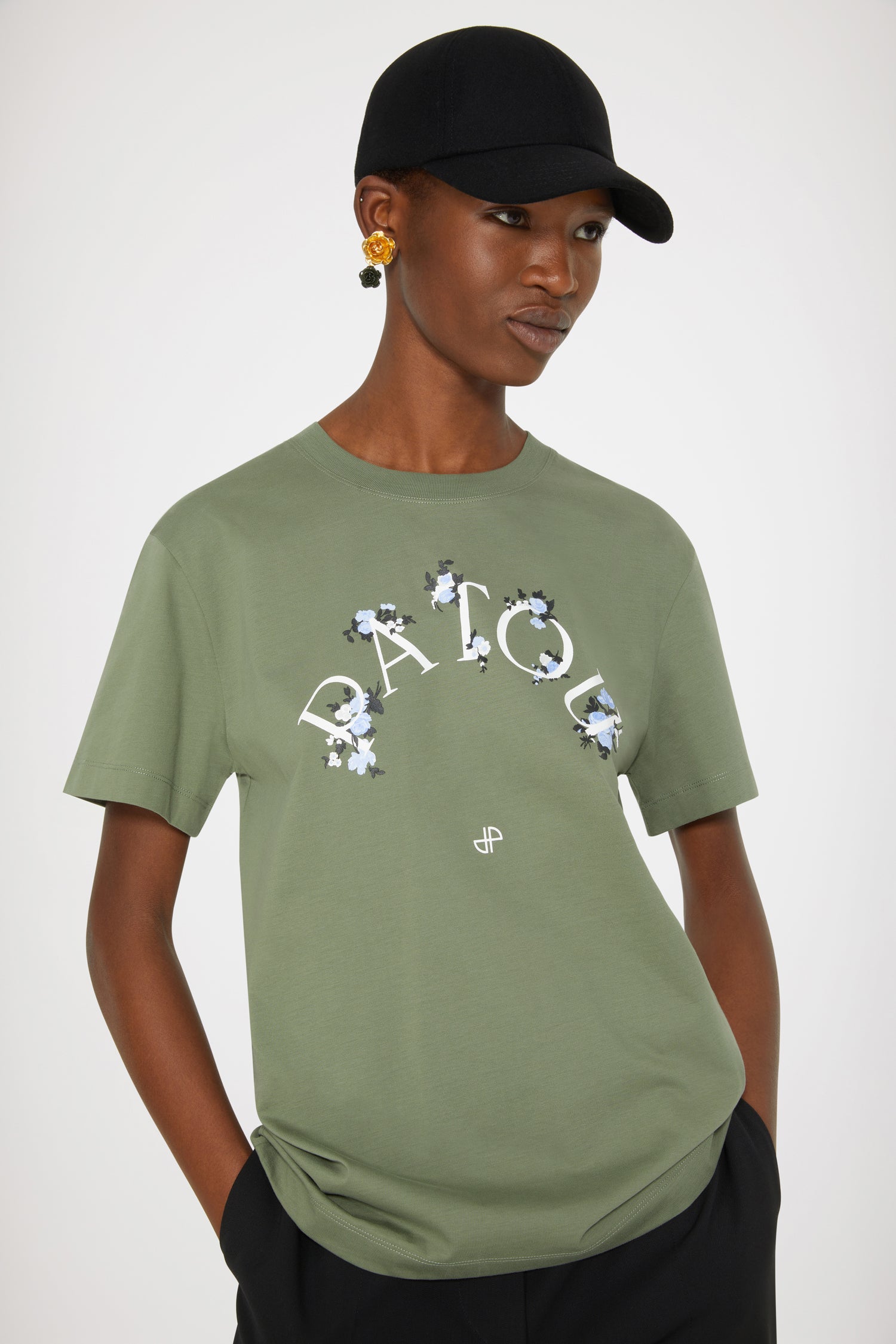 ト送料込 PATOU コットン ロゴTシャツ XS | kdcow.com