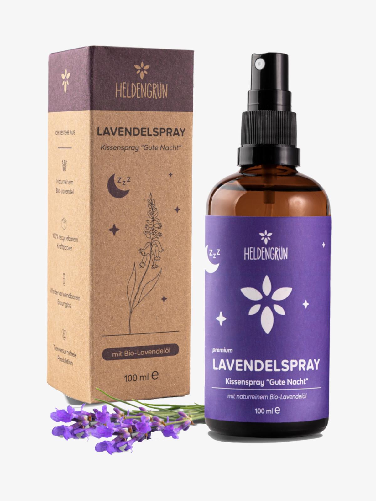 Heldengrün© Bio-Lavendelspray (30ml)