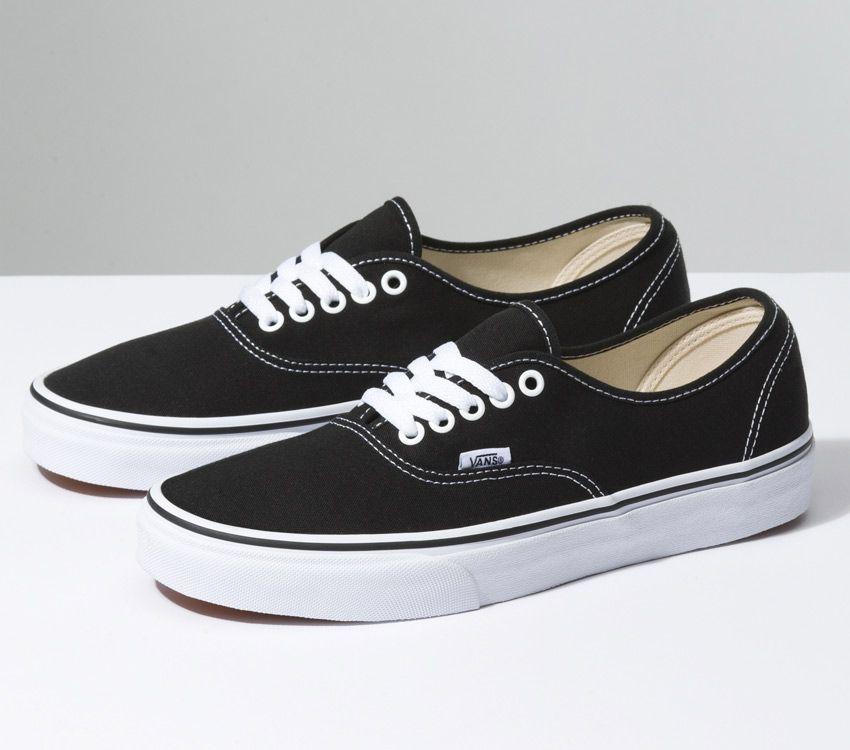 Vans Authentic Black Shoe – Mentha's Surf & Street Supply