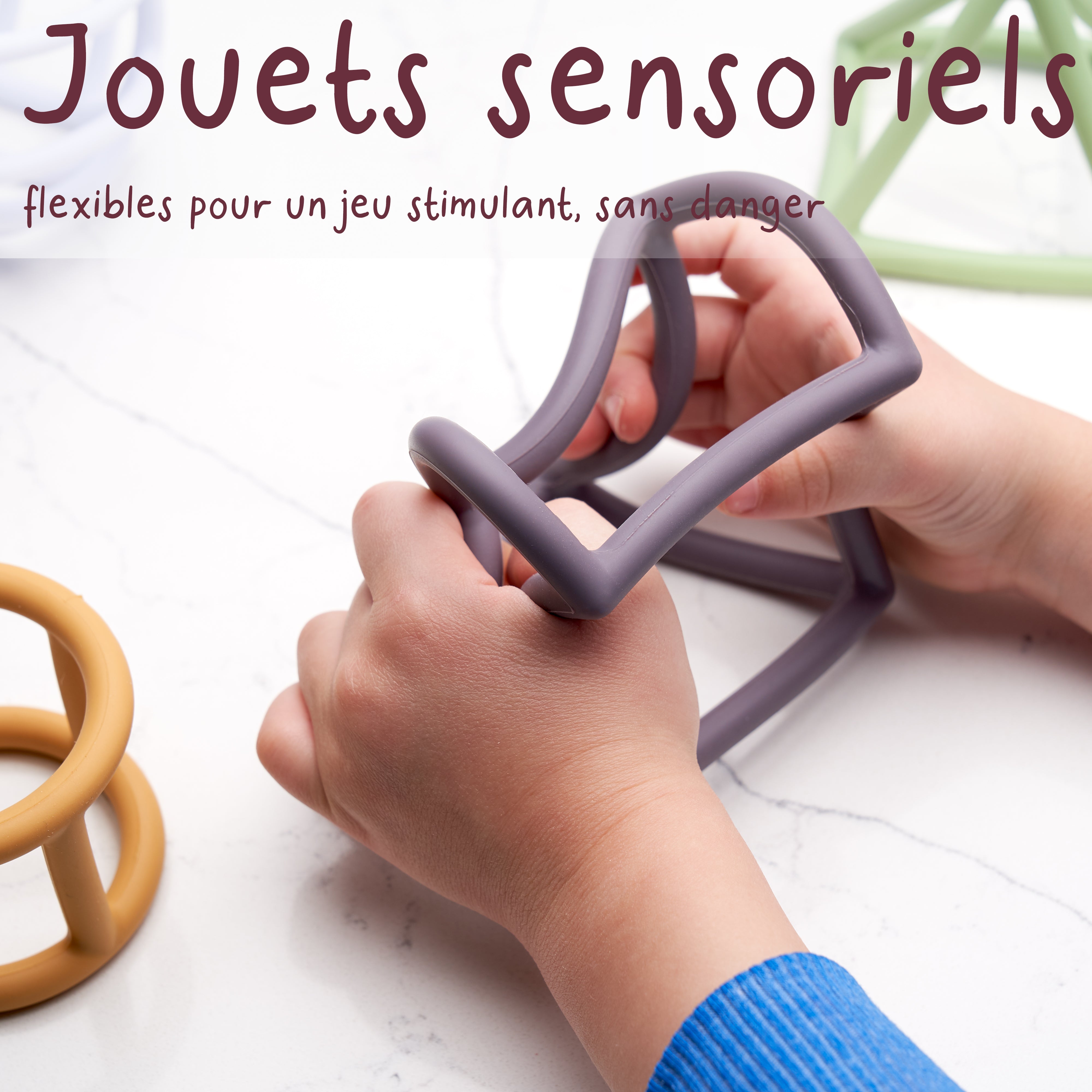 Kiduy Set D Eveil Sensoriel Montessori En Bois Pour Bebe