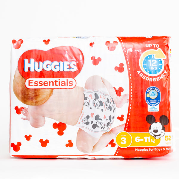 huggies essentials nappies