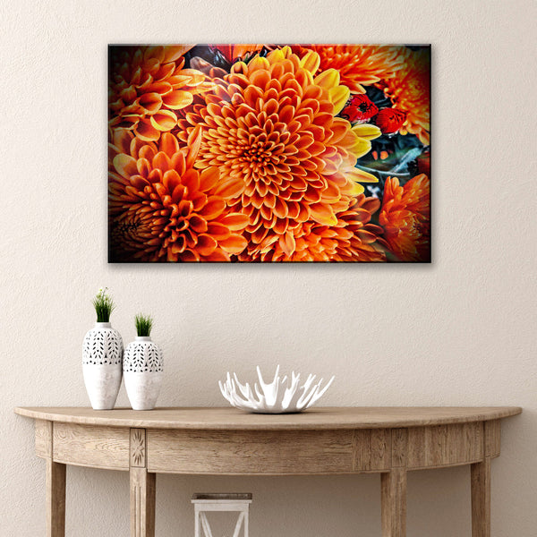 Chrysanthemum Wall Art For A Decor Inspired By Nature | Tailored ...