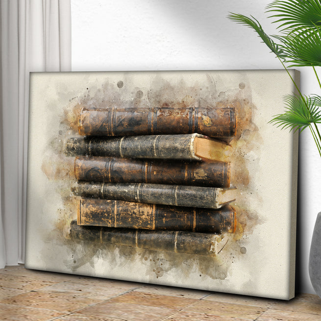 Decor Elements Books Heirloom Canvas Wall Art - Image by Tailored Canvases