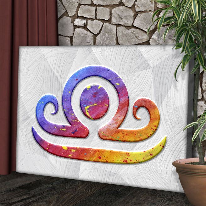 Libra Sign Symbol Canvas Wall Art - Image by Tailored Canvases