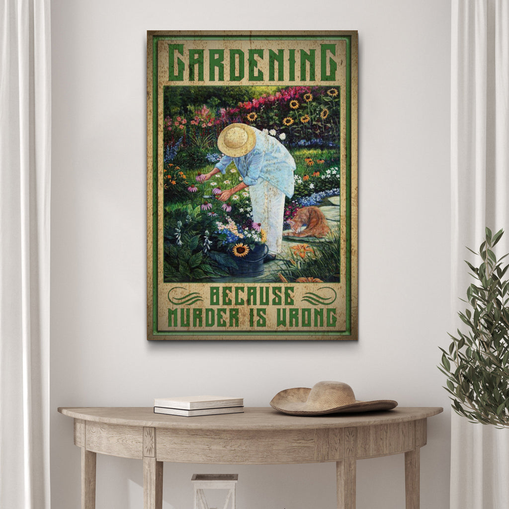 Gardening - Wall Art Image by Tailored Canvases