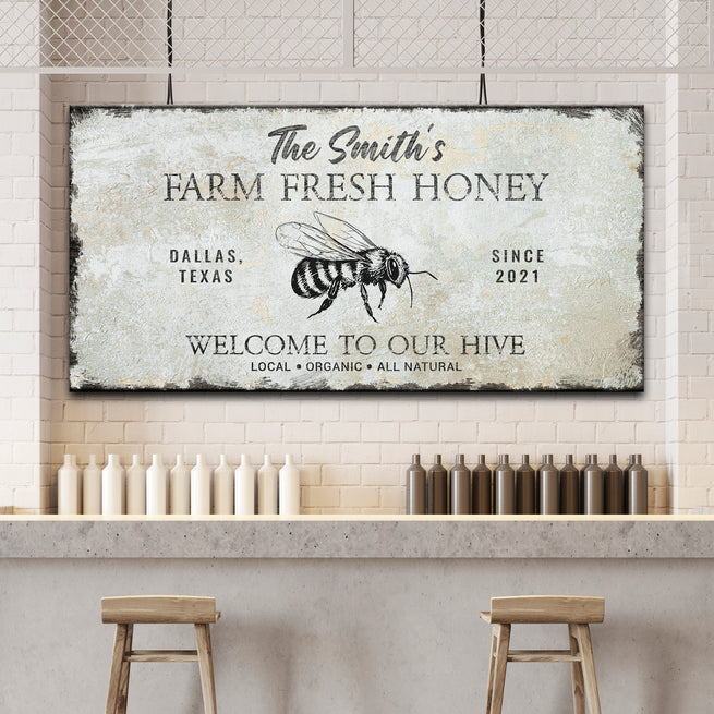 Family Farm Fresh Honey (Ready to Hang) - Wall Art Image by Tailored Canvases