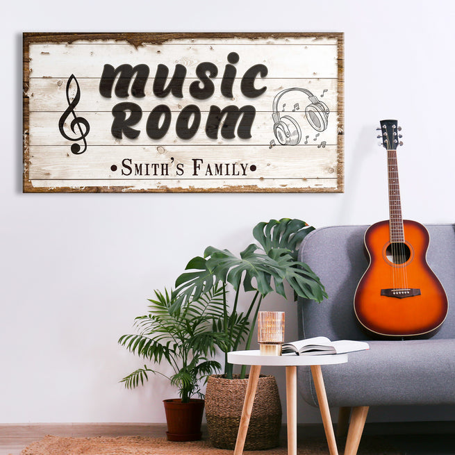 Music Room (Ready to Hang) - Wall Art Image by Tailored Canvases