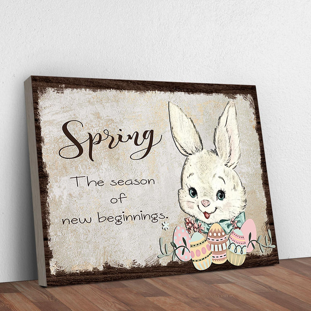 Easter Bunny Spring - Wall Art Image by Tailored Canvases