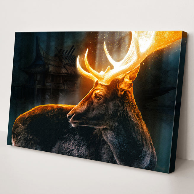 Magical Deer - Wall Art Image by Tailored Canvases