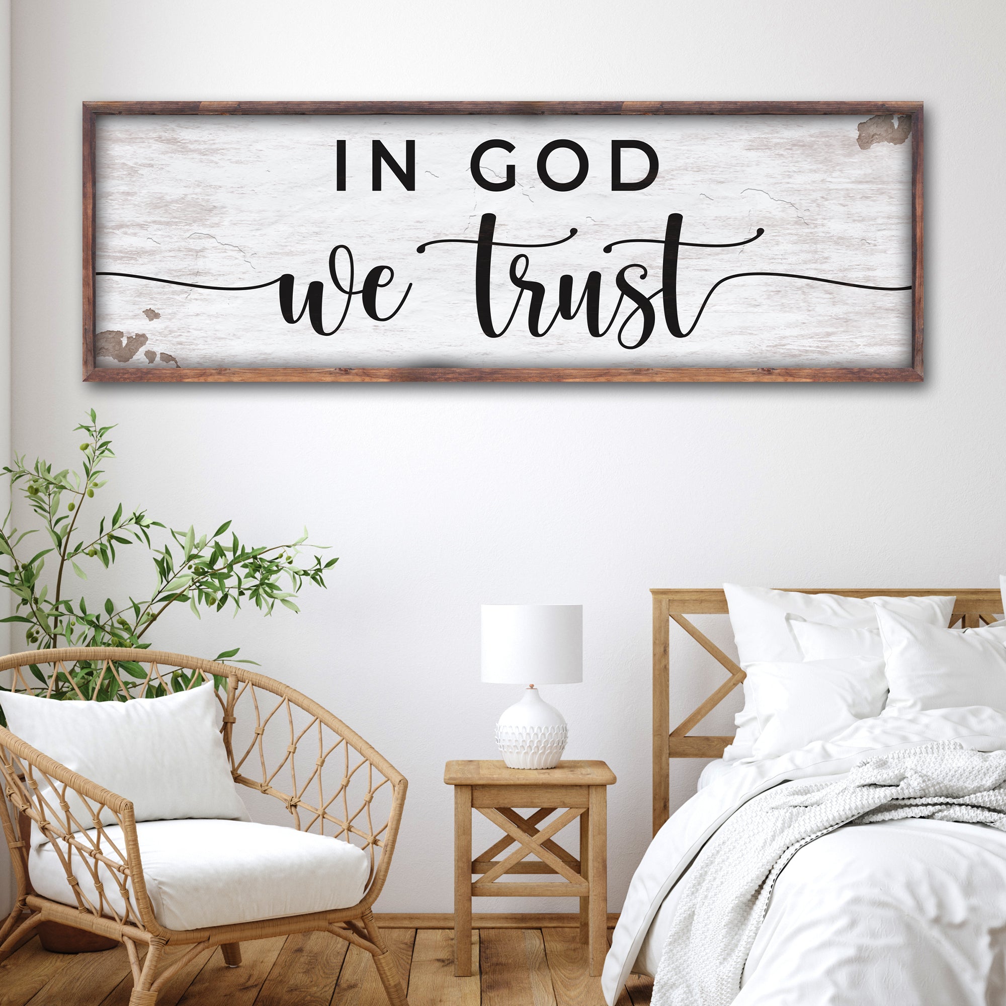 Image of In God We Trust Sign