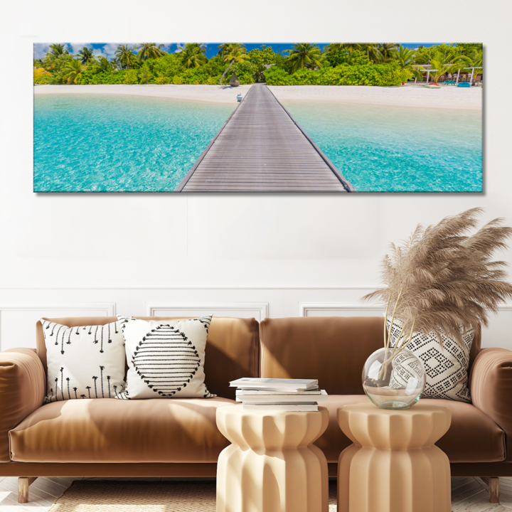 Image of Crystal Sea Canvas Wall Art