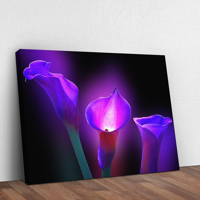 Decor Elements Crystals Purple Amethyst Canvas Wall Art - Image by Tailored Canvases