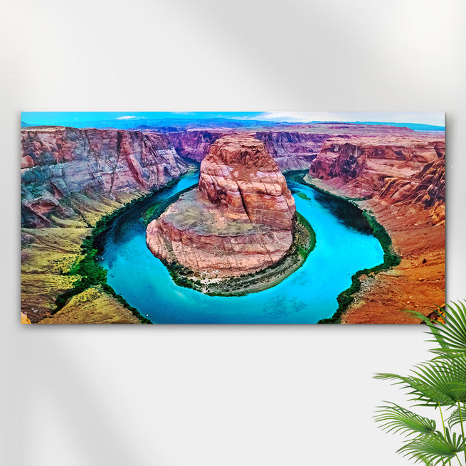 The Horse Shoe Grand Canyon Canvas Wall Art - Image by Tailored Canvases