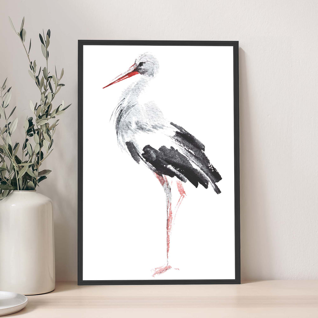 Crane Canvas Wall Art III - Image by Tailored Canvases