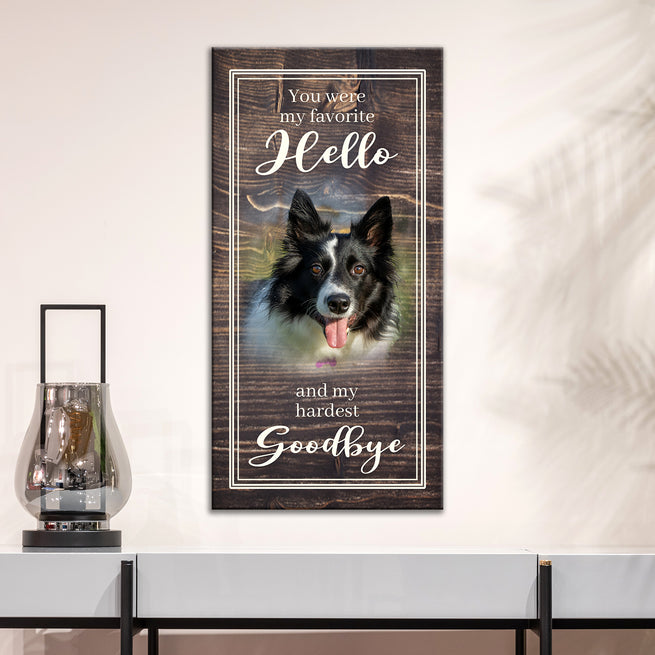 Pet Memory Sign II | Customizable Canvas - Wall Art Image by Tailored Canvases