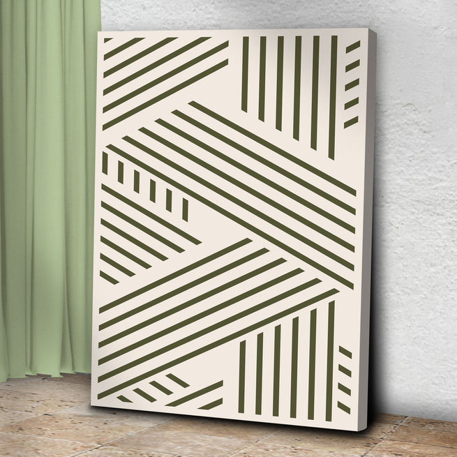 Abstract Line Accent Canvas Wall Art - Image by Tailored Canvases