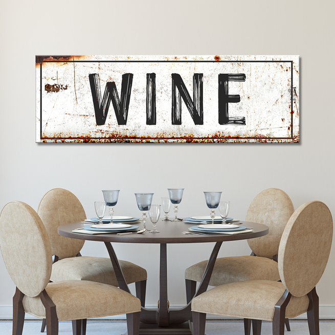 Wine (Ready to Hang) - Wall Art Image by Tailored Canvases