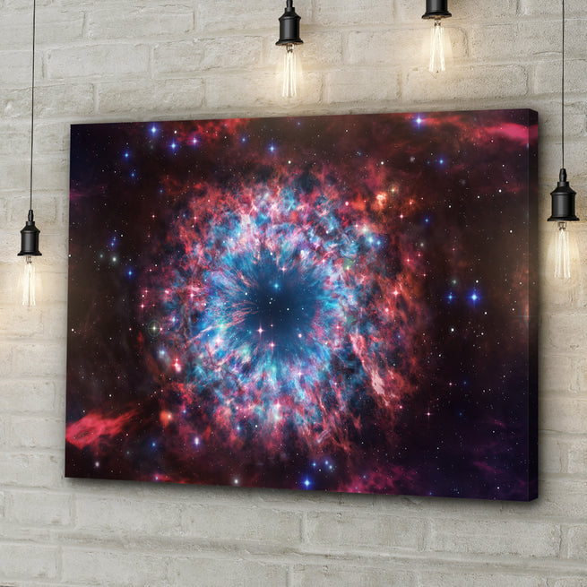 Nebulae Eye Of God Canvas Wall Art - Image by Tailored Canvases
