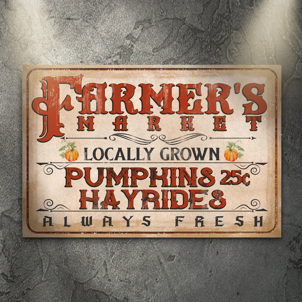 Farmer's Market Always Fresh - by Tailored Canvases