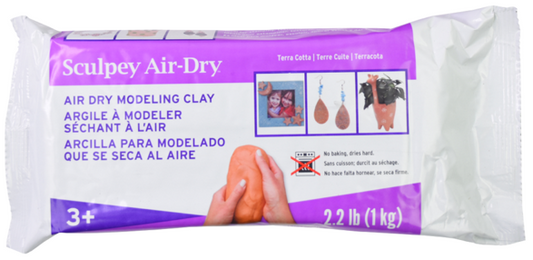 Air-dry Modeling Clay 2.2 Lb. Grey, Non-staining, Perfect for Arts and  Crafts Projects 