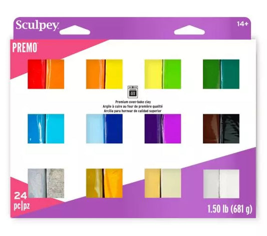 Sculpey III Polymer Clay Multipack 1oz 12/Pkg-Brights, 1 count