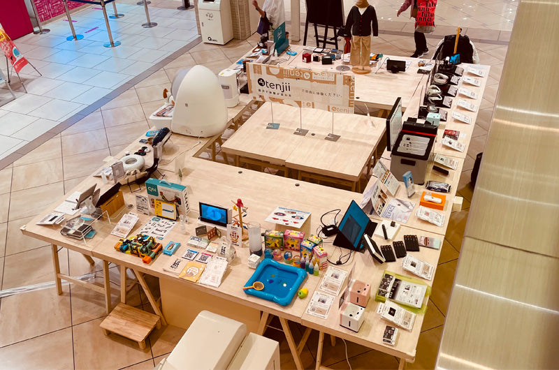 tenjii pop up store in あべのキューズモール