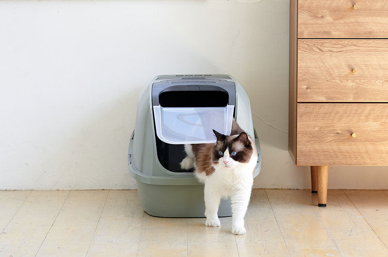 北欧デザイン　メガデラックス　猫トイレ