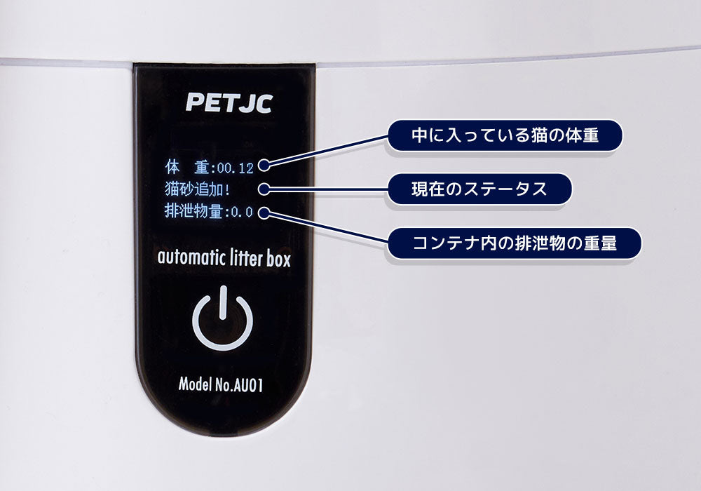 自動ネコトイレ PETJC Plus