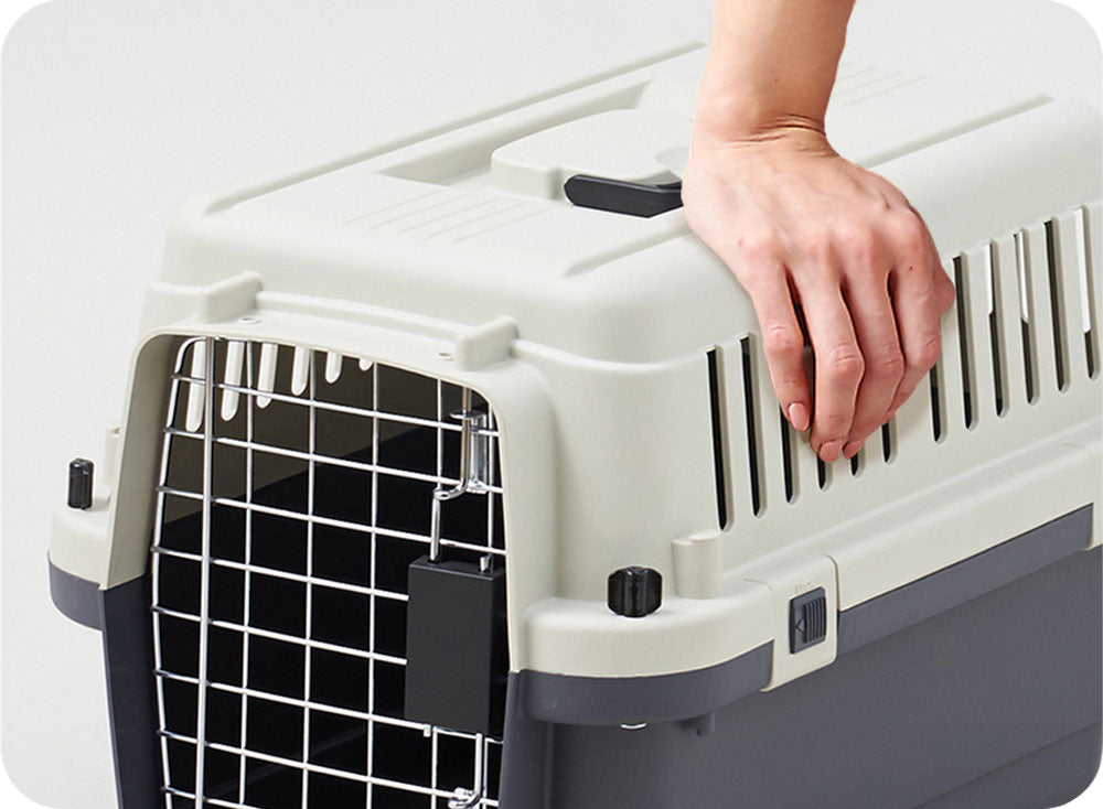 航空基準IATAクリア 小型犬の旅行や病院へのペットハードキャリー ペットケンネル・ファーストクラス（L50） – OFT STORE
