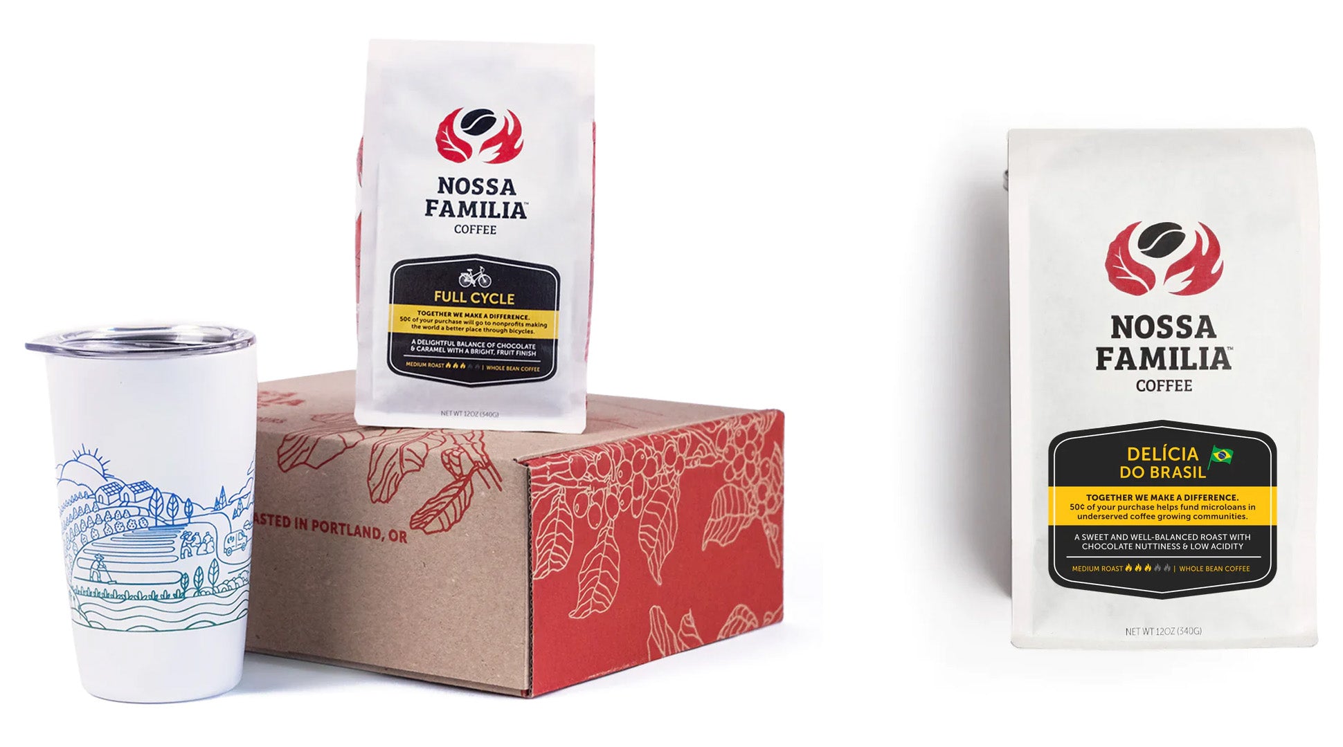 Nossa Familia Giveback Coffees